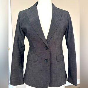 Geoffrey Beene Charcoal Gray Blazer